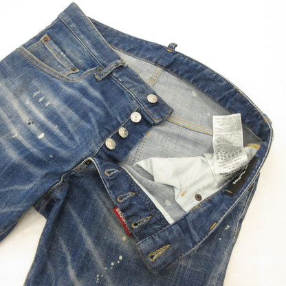 【中古】DSQUARED2 | ディースクエアード SKATER JEAN デニムパンツ S71LB1275 S30872 ブルー サイズ：46
