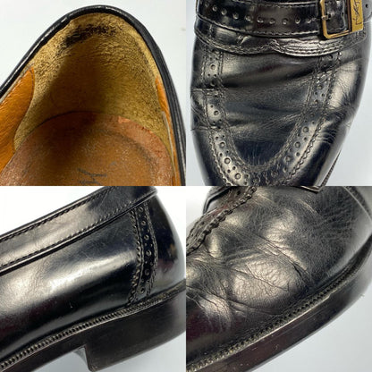 【中古】YVES SAINT LAURENT | イヴ・サンローラン ローファー 24.5cm ブラック 24.5cm