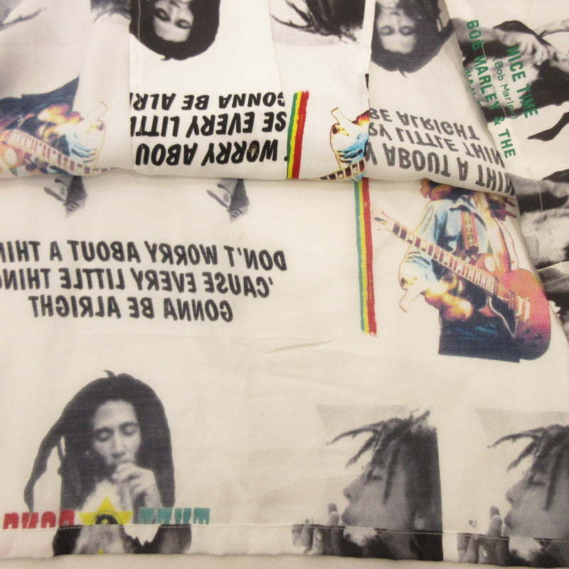 WACKOMARIA | ワコマリア BOB MARLEY / HAWAIIAN S/S TYPE-1 Other Tops White Size: L