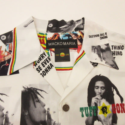 WACKOMARIA | ワコマリア BOB MARLEY / HAWAIIAN S/S TYPE-1 Other Tops White Size: L