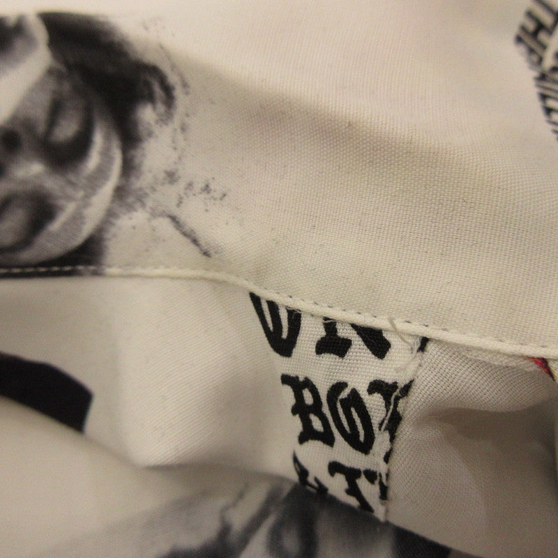 WACKOMARIA | ワコマリア BOB MARLEY / HAWAIIAN S/S TYPE-1 Other Tops White Size: L