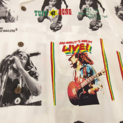 WACKOMARIA | ワコマリア BOB MARLEY / HAWAIIAN S/S TYPE-1 Other Tops White Size: L