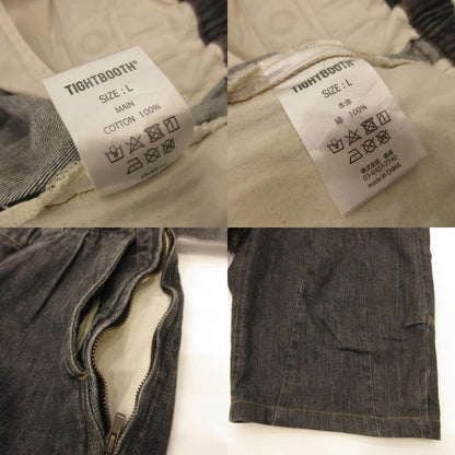 【Used】TIGHTBOOTH PRODUCTION | TIGHTBOOTH PRODUCTION DENIM BIG SHORTS Shorts Black Size: L