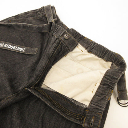【Used】TIGHTBOOTH PRODUCTION | TIGHTBOOTH PRODUCTION DENIM BIG SHORTS Shorts Black Size: L