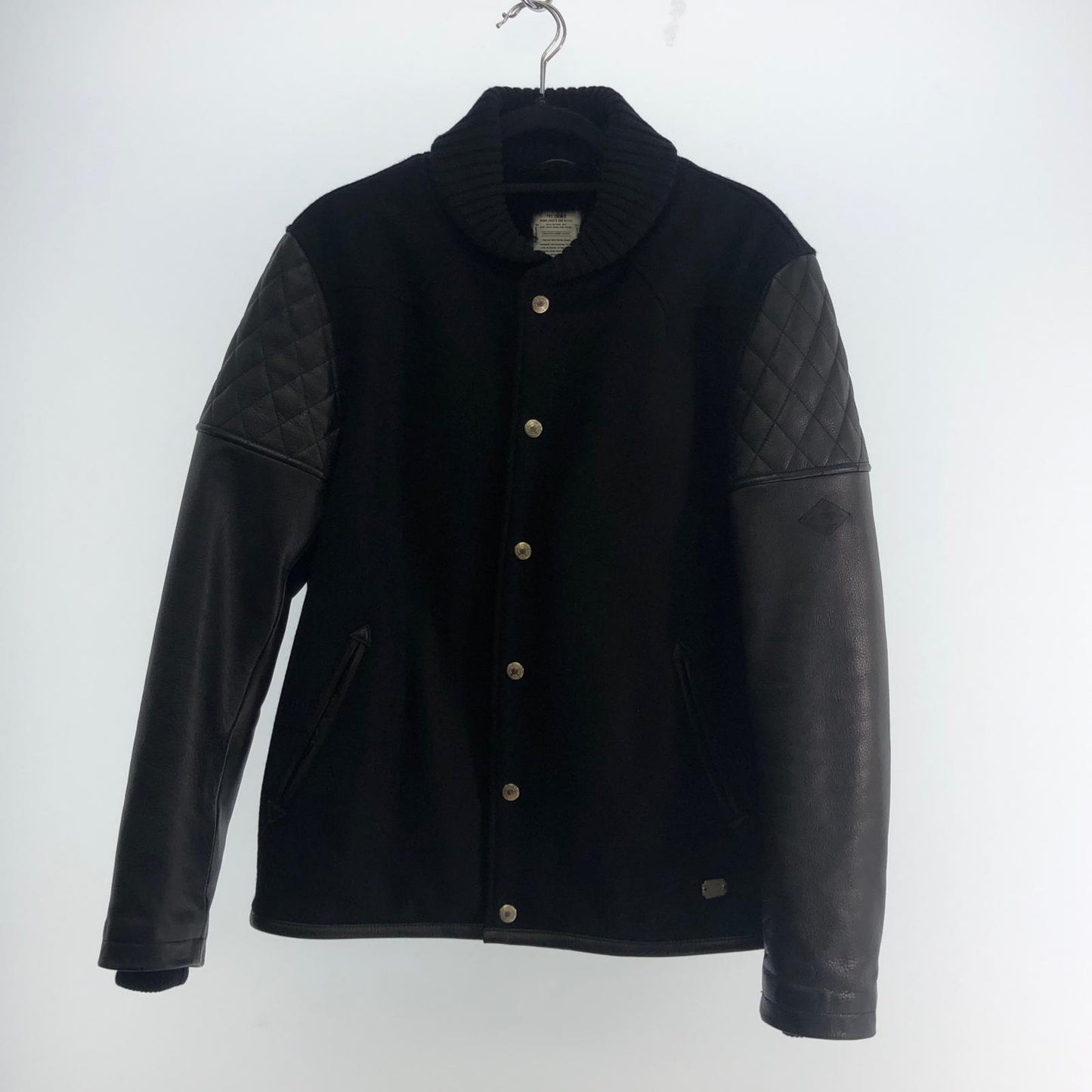【中古】CRIMIE | クライミー WESTERN AWARD JACKET スタジャン CR01-01K5-JK59 ブラック サイズ：L