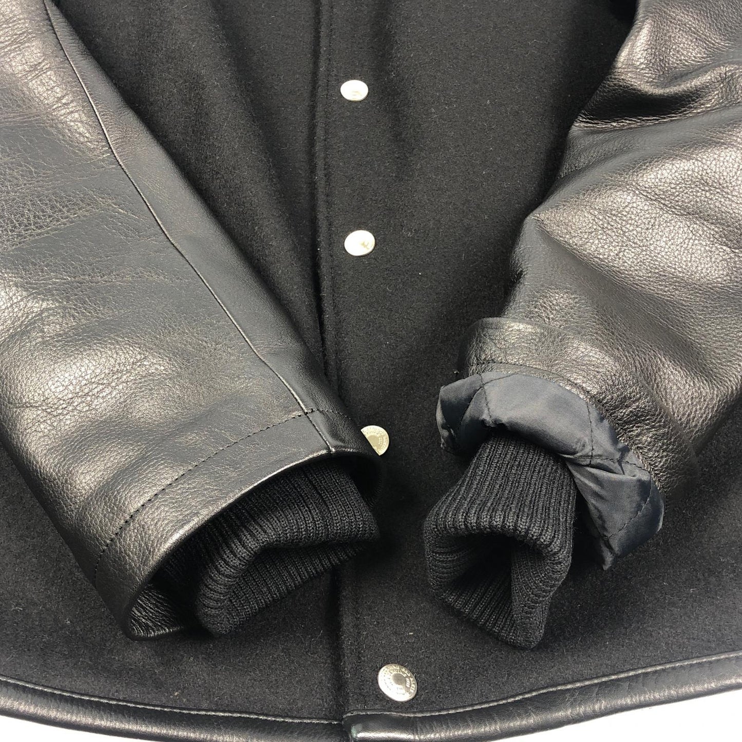 【中古】CRIMIE | クライミー WESTERN AWARD JACKET スタジャン CR01-01K5-JK59 ブラック サイズ：L