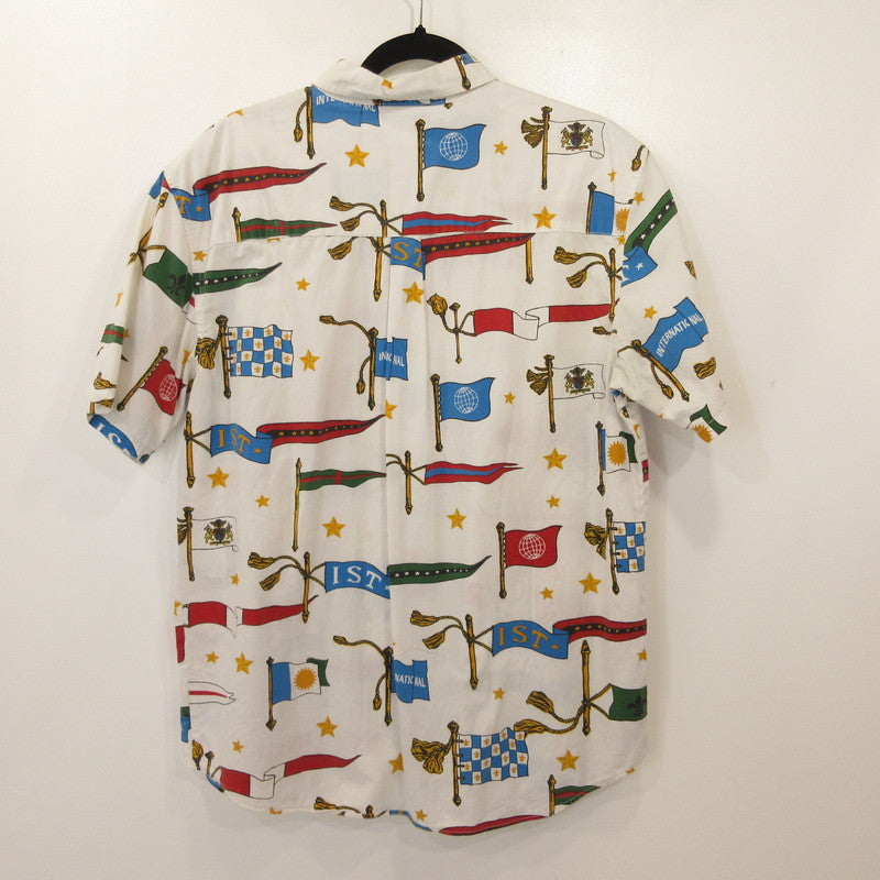 STUSSY | ステューシー Flags 半袖シャツ 111798 サイズ：L