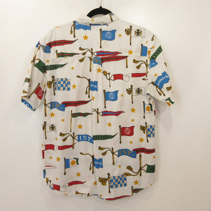 STUSSY | ステューシー Flags 半袖シャツ 111798 サイズ：L