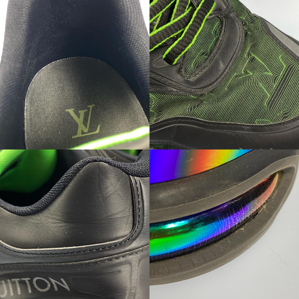 【中古】LOUIS VUITTON | ルイ・ヴィトン トレイルライン スニーカー 1A8K1F FD1200 ｻｲｽﾞ:UK9 1/2