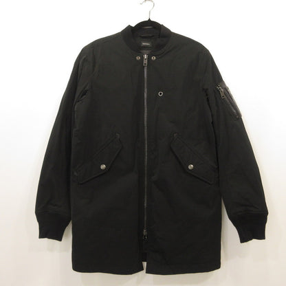 【中古】DIESEL | ディーゼル ミリタリージャケット ブラック サイズ：M
