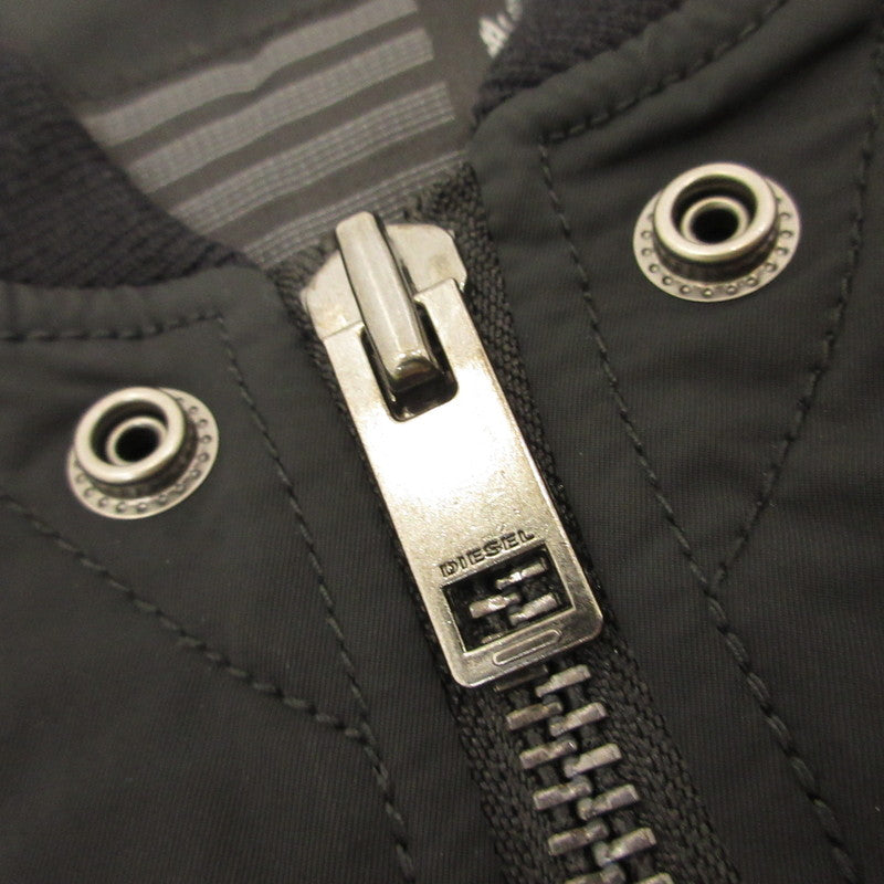 【中古】DIESEL | ディーゼル ミリタリージャケット ブラック サイズ：M
