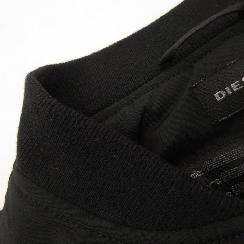【中古】DIESEL | ディーゼル ミリタリージャケット ブラック サイズ：M