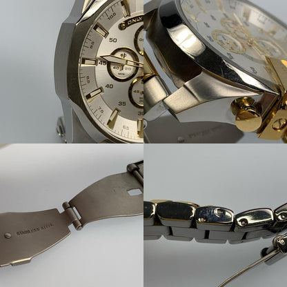 【中古】DIESEL | ディーゼル MEGA CHIEF 腕時計 DZ-4672 シルバー