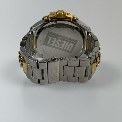 【中古】DIESEL | ディーゼル MEGA CHIEF 腕時計 DZ-4672 シルバー