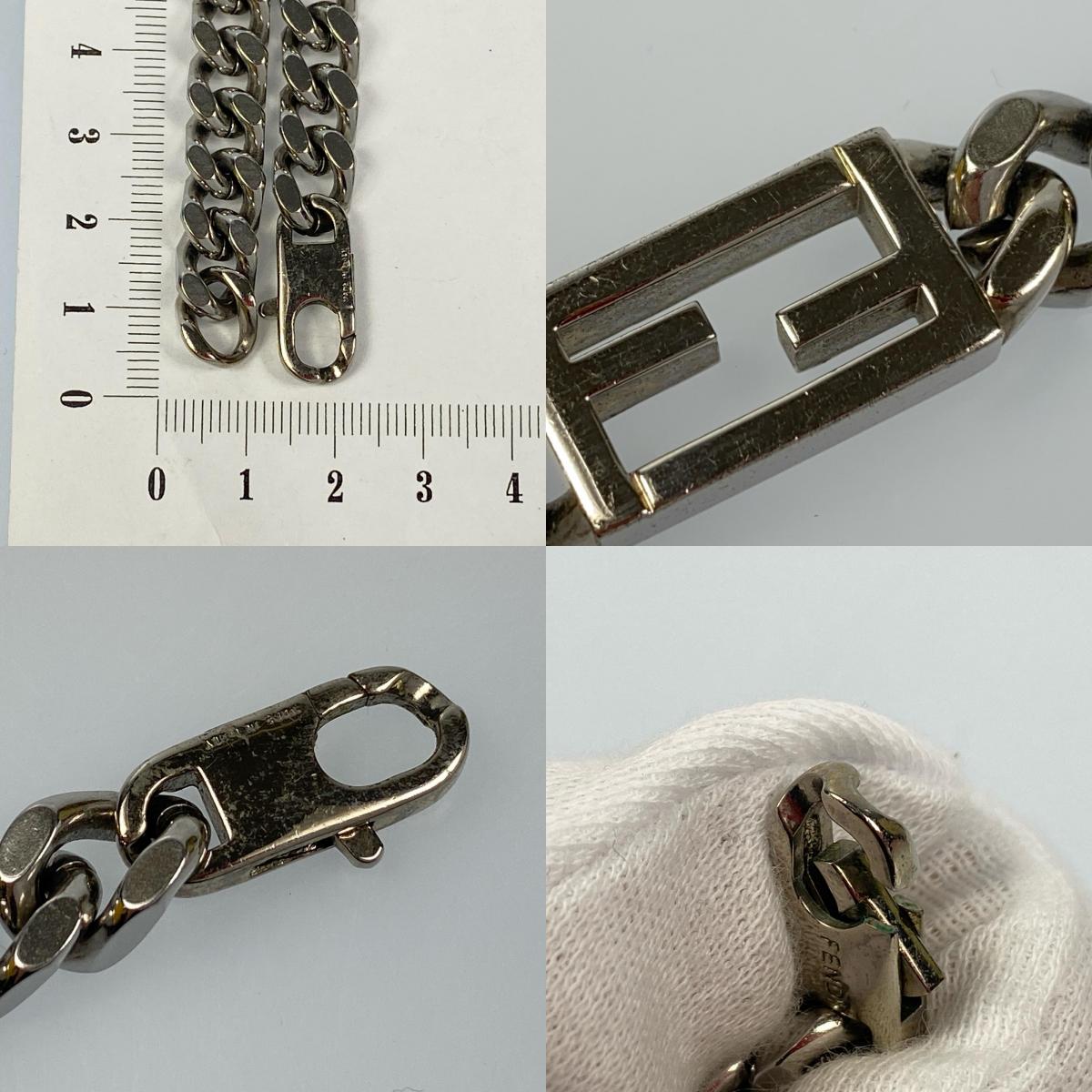 【中古】FENDI | フェンディ バゲット ネックレス 7AJ540