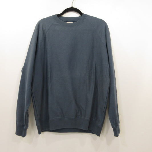 Steven Alan | スティーブンアラン URAKE FREEDOM SLEEVE CREW NECK SWEAT-BOLD スウェット 8112-199-0336 ブルー サイズ：S【姫路東店】