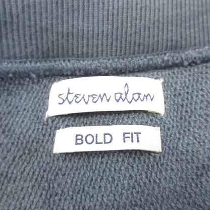 Steven Alan | スティーブンアラン URAKE FREEDOM SLEEVE CREW NECK SWEAT-BOLD スウェット 8112-199-0336 ブルー サイズ：S【姫路東店】