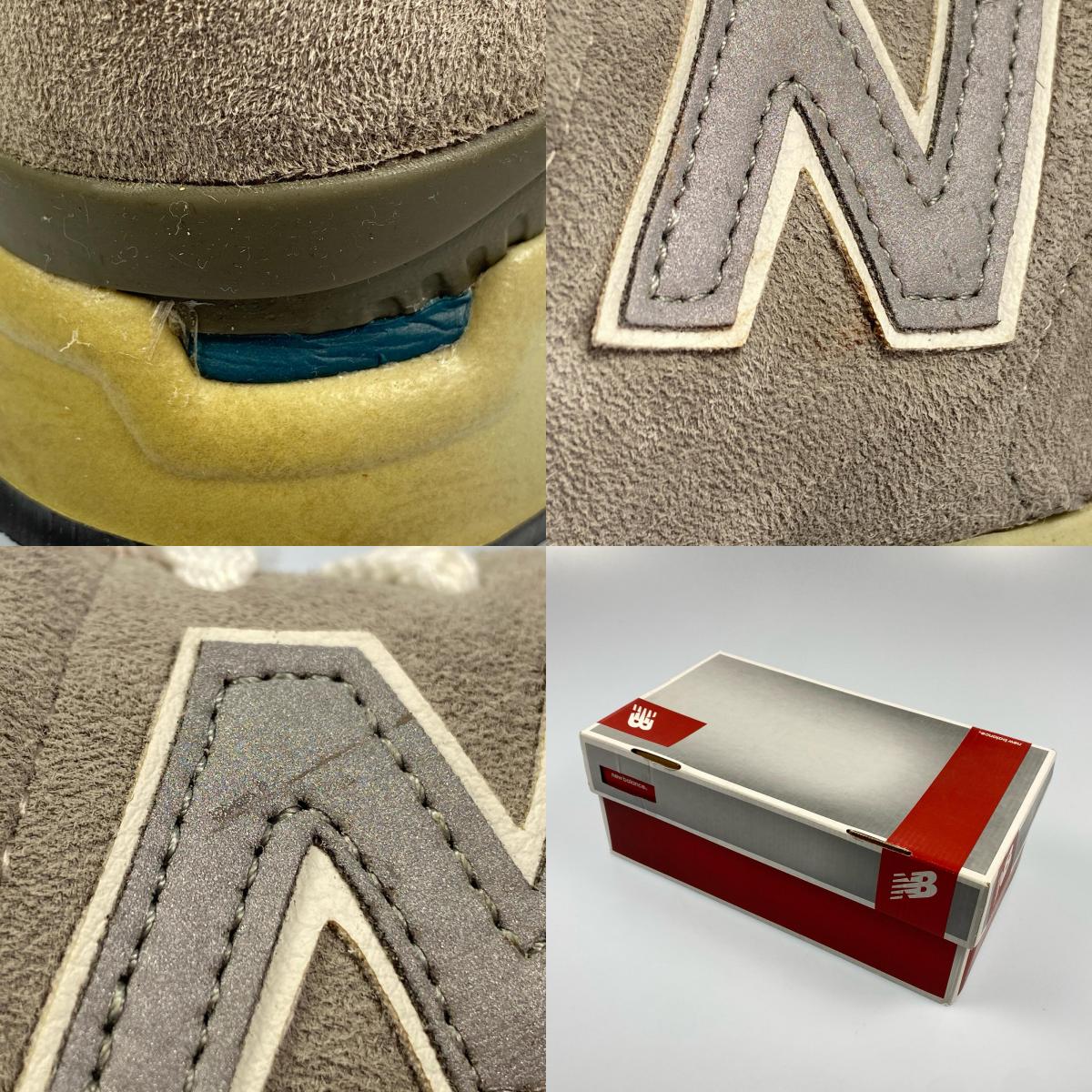 【中古】NEW BALANCE | ニューバランス スニーカー M998 27.0cm グレー 27cm