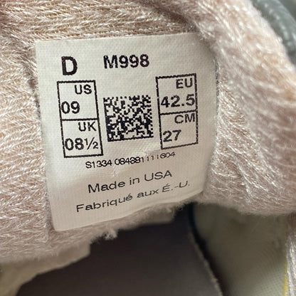 【中古】NEW BALANCE | ニューバランス スニーカー M998 27.0cm グレー 27cm