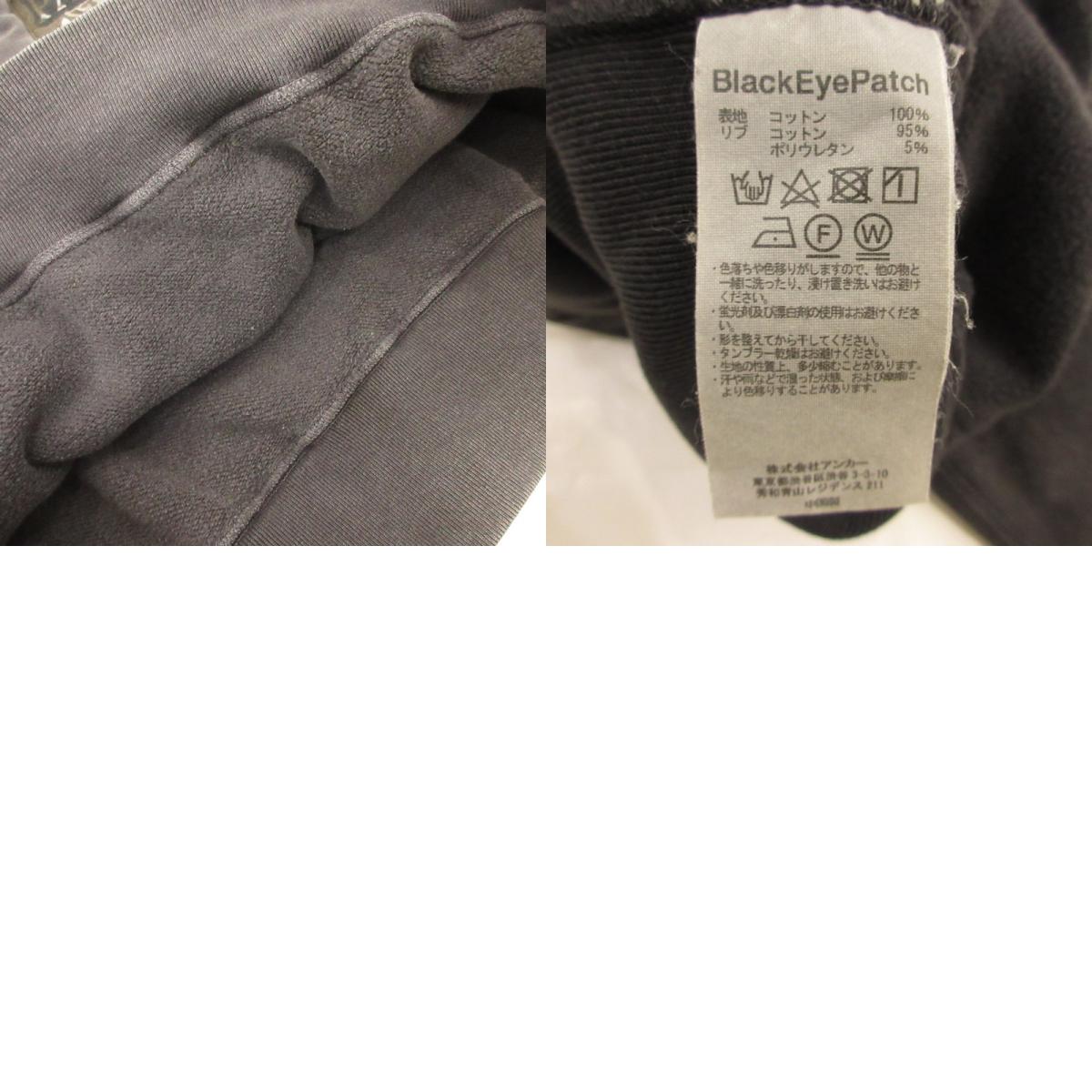 BlackEyePatch | ブラックアイパッチ HANDLE WITH CARE LABEL HOODIE パーカー 2020A/W RESTIR別注 ブラック サイズ：L【姫路東店】