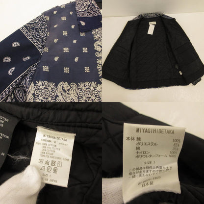 MIYAGIHIDETAKA | ミヤギヒデタカ BANDANA D JACKET ブルゾン サイズ：1【姫路東店】