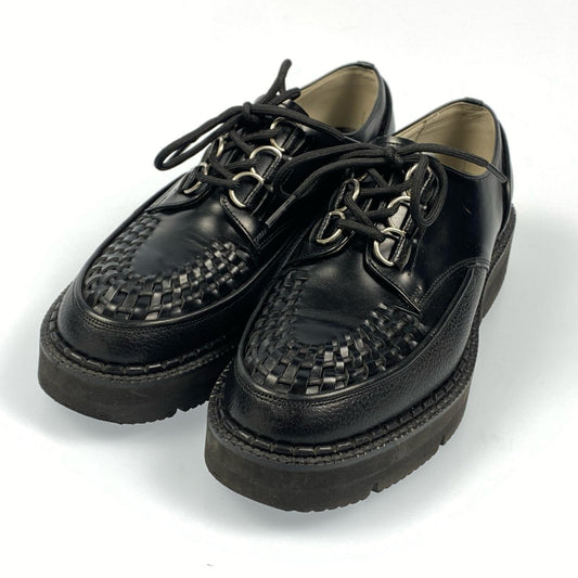 【中古】foot the coacher | フットザコーチャー CHAOS D-RING SHOES BRAIDED その他靴 FTC1834005 レザーシューズ ブラック
