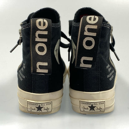 【中古】CONVERSE ADDICT | コンバースエディクト CHUCK TAYLOR CANVAS / UW Z HI スニーカー 31307440 27.5cm ブラック 27.5cm
