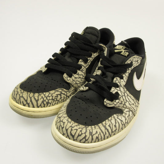 【中古】NIKE | ナイキ AIR JORDAN 1 RETRO LOW OG 'BLACK ELEPHANT' スニーカー CZ0790-001 グレー 26cm