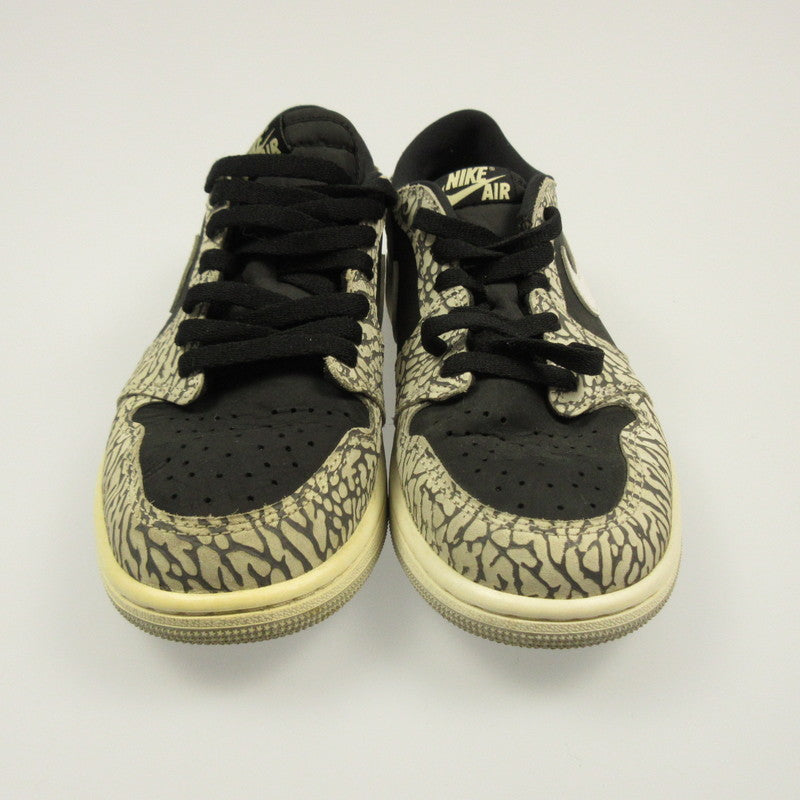 【Used】NIKE | Nike AIR JORDAN 1 RETRO LOW OG 'BLACK ELEPHANT' Sneakers CZ0790-001 Gray 26cm
