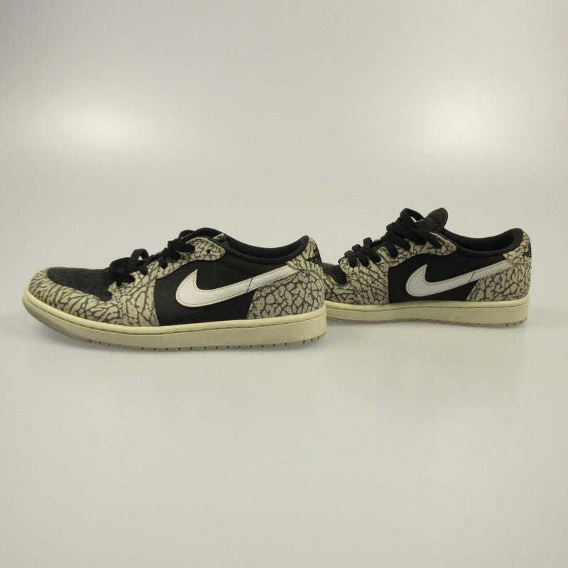 【Used】NIKE | Nike AIR JORDAN 1 RETRO LOW OG 'BLACK ELEPHANT' Sneakers CZ0790-001 Gray 26cm