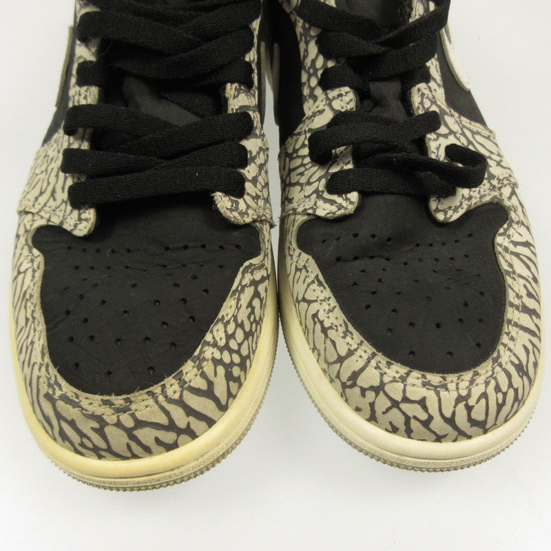 【Used】NIKE | Nike AIR JORDAN 1 RETRO LOW OG 'BLACK ELEPHANT' Sneakers CZ0790-001 Gray 26cm