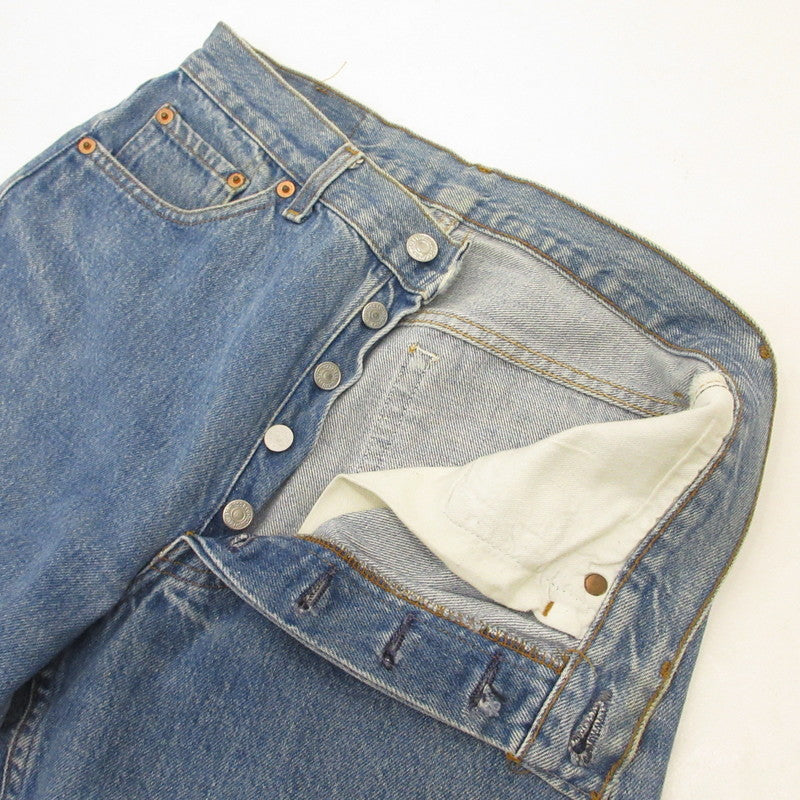 Levi's | リーバイス 501XX デニムパンツ 501-5900 年式:90s バレンシア工場製 赤文字 ライトブルー【姫路東店】