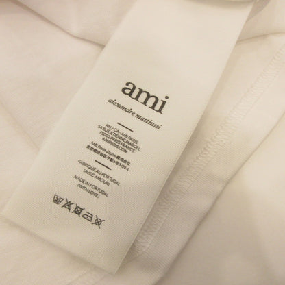 AMI | AMI RED AMI DE COEUR T-SHIRT Short Sleeve T-Shirt BFUTS005.726 White Size: L