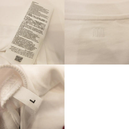 AMI | AMI RED AMI DE COEUR T-SHIRT Short Sleeve T-Shirt BFUTS005.726 White Size: L