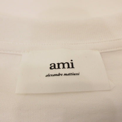 AMI | AMI RED AMI DE COEUR T-SHIRT Short Sleeve T-Shirt BFUTS005.726 White Size: L