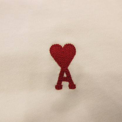 AMI | AMI RED AMI DE COEUR T-SHIRT Short Sleeve T-Shirt BFUTS005.726 White Size: L