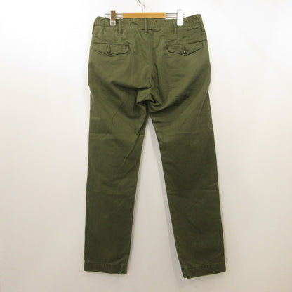 【中古】RRL(RALPH LAUREN) | ダブルアールエルラルフローレン CHINO OFFICERS PANT チノパンツ MNRRPNT14G20002 オリーブ サイズ：31