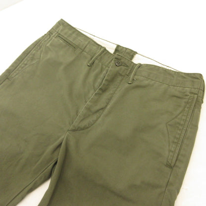 【中古】RRL(RALPH LAUREN) | ダブルアールエルラルフローレン CHINO OFFICERS PANT チノパンツ MNRRPNT14G20002 オリーブ サイズ：31