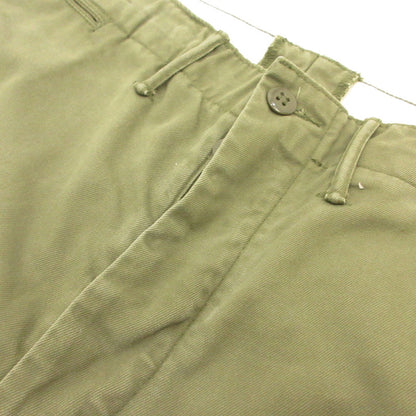 【中古】RRL(RALPH LAUREN) | ダブルアールエルラルフローレン CHINO OFFICERS PANT チノパンツ MNRRPNT14G20002 オリーブ サイズ：31