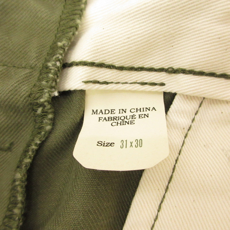 【中古】RRL(RALPH LAUREN) | ダブルアールエルラルフローレン CHINO OFFICERS PANT チノパンツ MNRRPNT14G20002 オリーブ サイズ：31