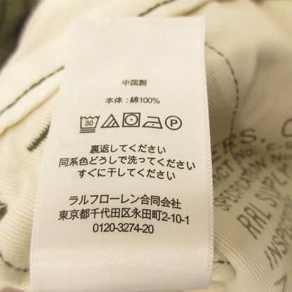 【中古】RRL(RALPH LAUREN) | ダブルアールエルラルフローレン CHINO OFFICERS PANT チノパンツ MNRRPNT14G20002 オリーブ サイズ：31