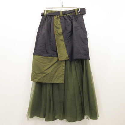 Used] ROYAL FLASH | Asymmetry military Skirt R2403-MSK718 RISLEY Size: F Multicolor