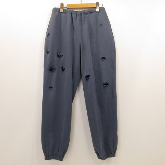 FLAGSTUFF | フラッグスタッフ DAMAGE SWEAT PANTS パンツ 22AW-FS-28 ブルー サイズ：M【姫路東店】