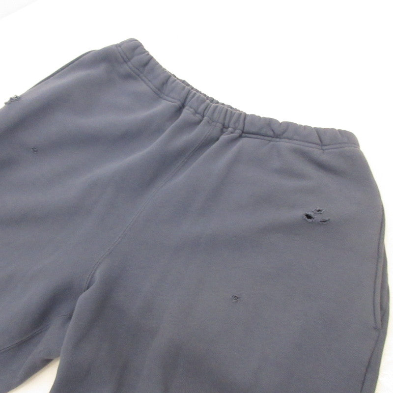 FLAGSTUFF | フラッグスタッフ DAMAGE SWEAT PANTS パンツ 22AW-FS-28 ブルー サイズ：M【姫路東店】