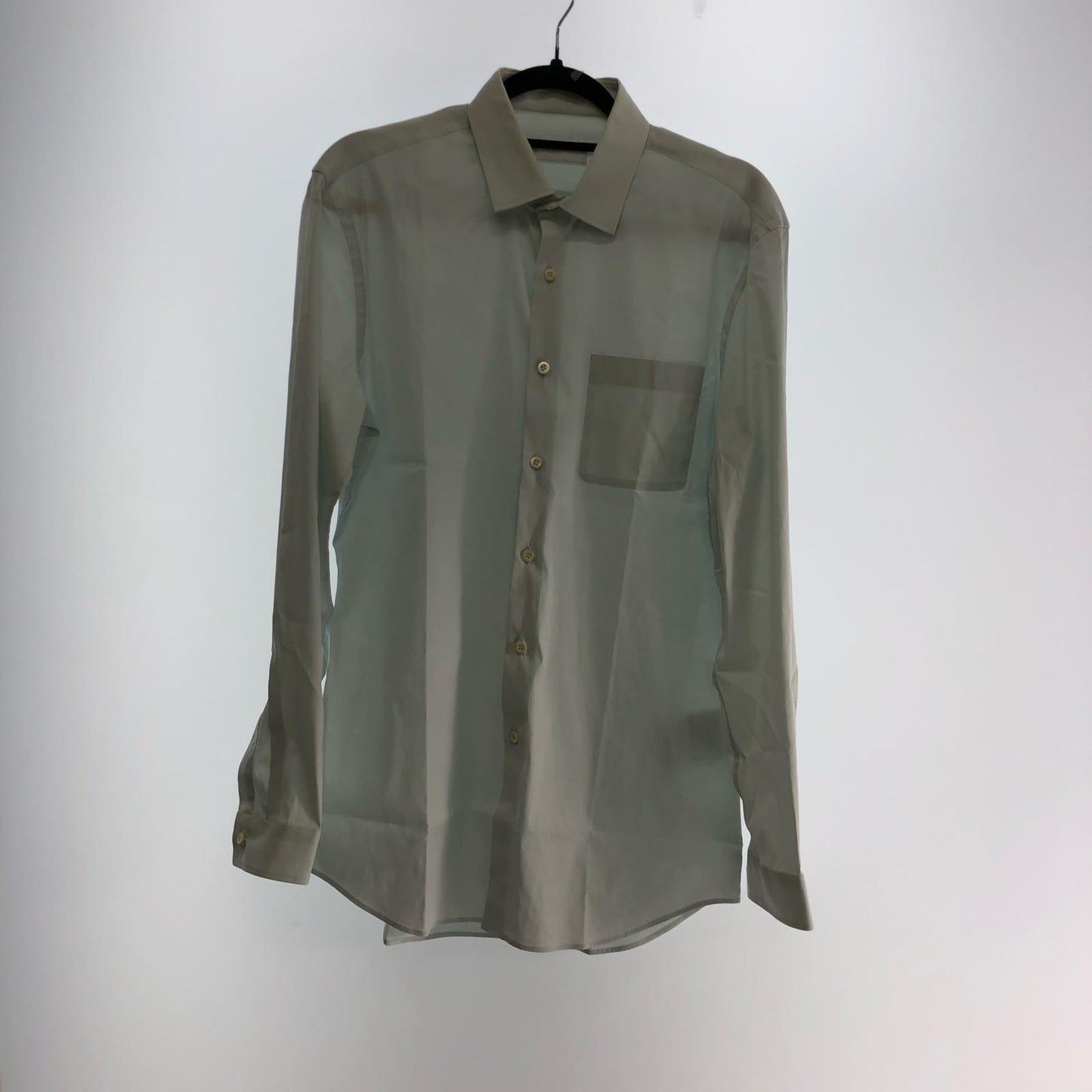 PRADA | プラダ 長袖シャツ UCM007 2018年製 サイズ：41/16【姫路東店】