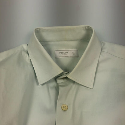 PRADA | プラダ 長袖シャツ UCM007 2018年製 サイズ：41/16【姫路東店】