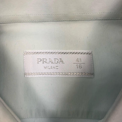 PRADA | プラダ 長袖シャツ UCM007 2018年製 サイズ：41/16【姫路東店】