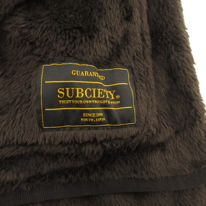 【中古】Subciety | サブサエティ FLEECE ZIP CARDIGAN カーディガン 2022A/W サイズ：L