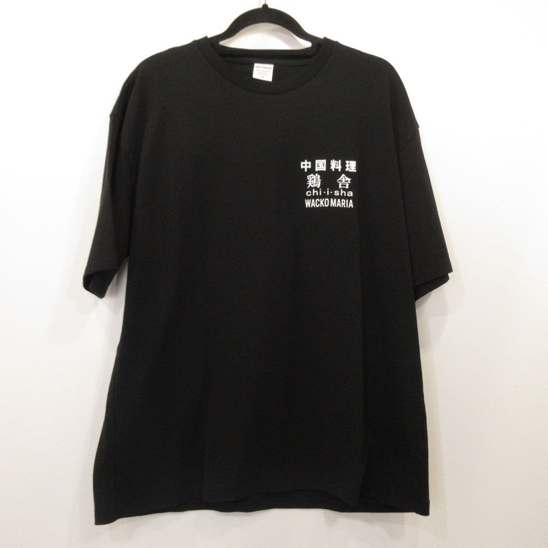 WACKO MARIA | CHIISHA Short Sleeve T-Shirt CHIISHA-WM-WT01 Black Size: M