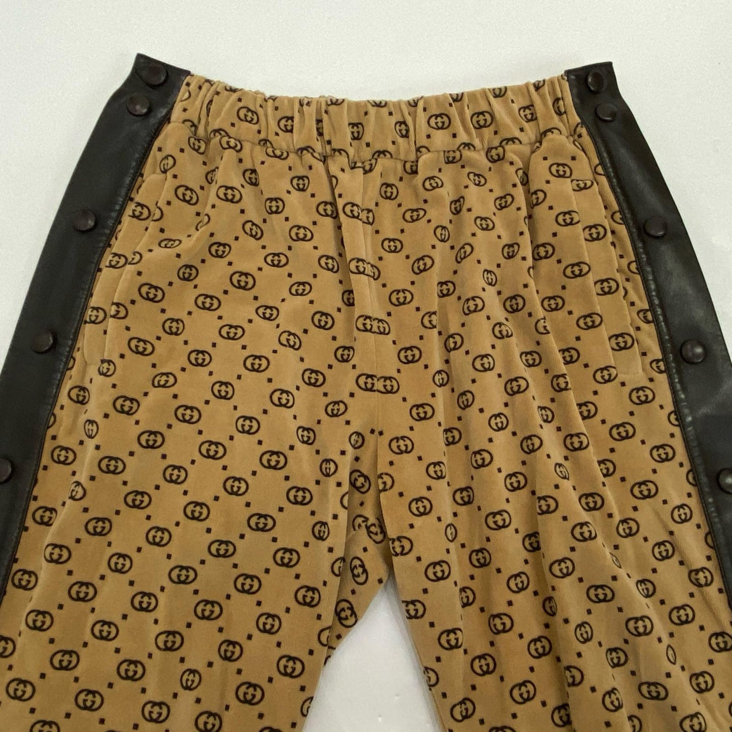 GUCCI | グッチ レザーライン パンツ 535803 イージーパンツ サイズ：L【姫路東店】